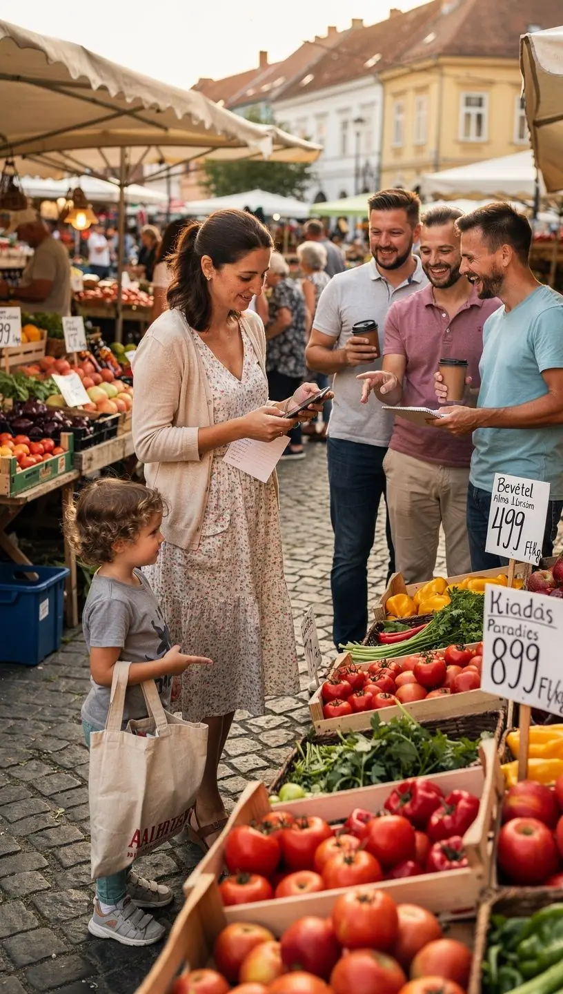 Havi költségvetés tervezése papíralapú naptárral.